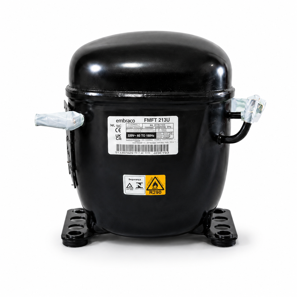 Compressor Embraco FMFT 213U R290 220V para refrigeração